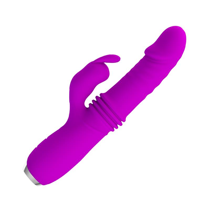 PRETTYLOVE - DOROTHY VIBRADOR CON FUNCIÓN UP AND DOWN USB PÚRPURA