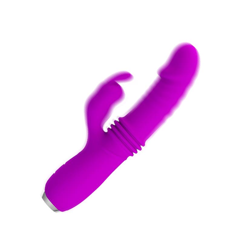 PRETTYLOVE - DOROTHY VIBRADOR CON FUNCIÓN UP AND DOWN USB PÚRPURA