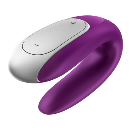 SATISFYER - DOUBLE FUN VIBRADOR PARA PAREJAS CON APP Y CONTROL REMOTO VIOLETA