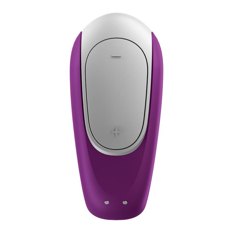 SATISFYER - DOUBLE FUN VIBRADOR PARA PAREJAS CON APP Y CONTROL REMOTO VIOLETA