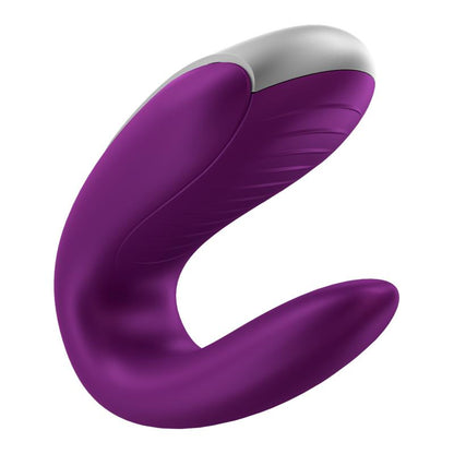 SATISFYER - DOUBLE FUN VIBRADOR PARA PAREJAS CON APP Y CONTROL REMOTO VIOLETA