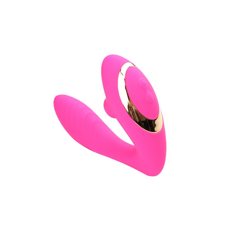 CHISA - DOUBLE ORGASM SUCCIONADOR DE CLÍTORIS ROSA