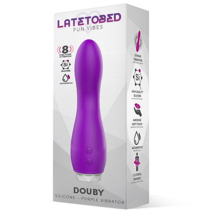 LATETOBED - DOUBY VIBRADOR SILICONA PÚRPURA