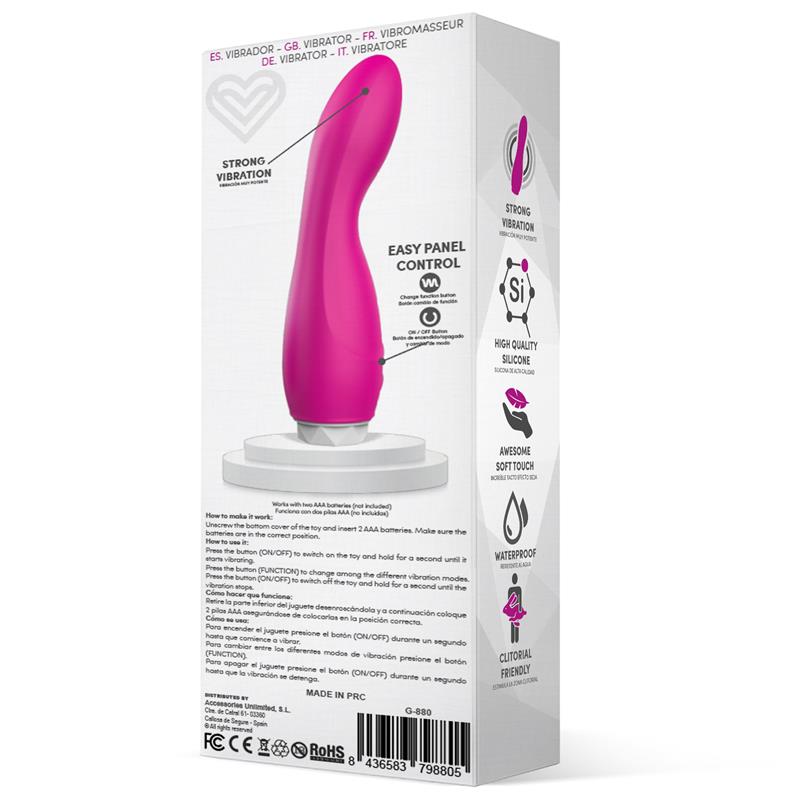 LATETOBED - DOUBY VIBRADOR SILICONA ROSA