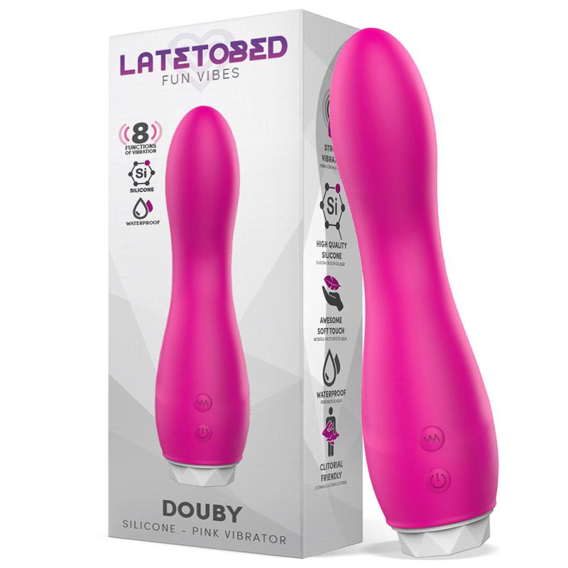 LATETOBED - DOUBY VIBRADOR SILICONA ROSA