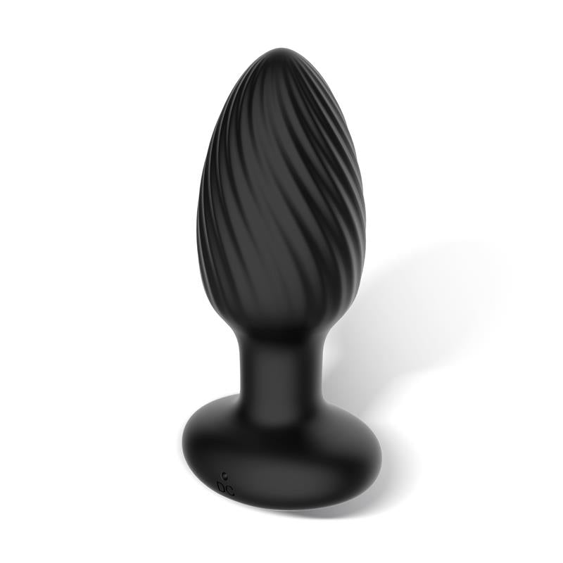 INTOYOU - DRAGO PLUG ANAL VIBRACIÓN, MOVIMIENTO TWISTER 360º Y CONTROL REMOTO