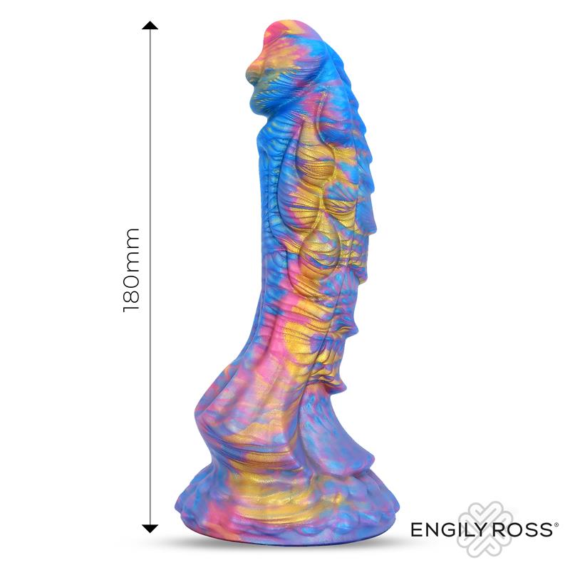 DILDOX BY ENGILY ROSS - DRAKEON DILDO DRAGÓN SILICONA LÍQUIDA 18 CM