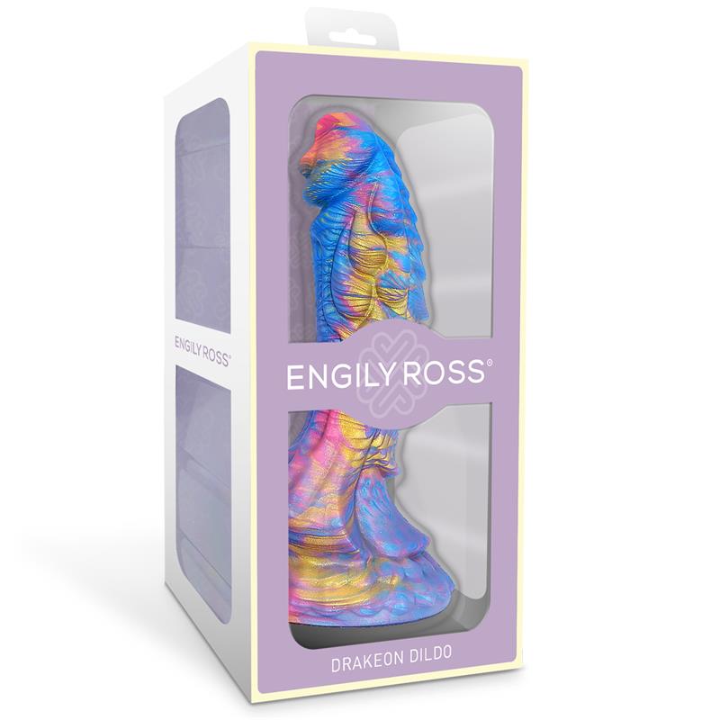 DILDOX BY ENGILY ROSS - DRAKEON DILDO DRAGÓN SILICONA LÍQUIDA 18 CM