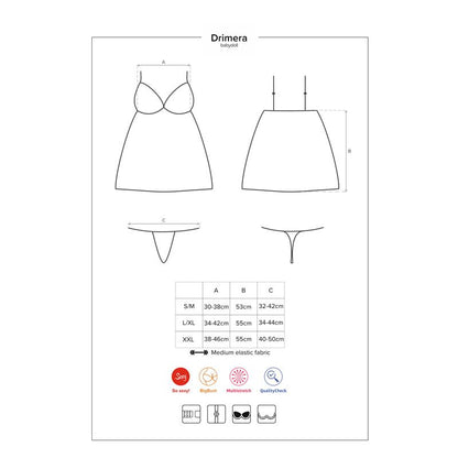 OBSESSIVE - DRIMERA BABYDOLL Y TANGA