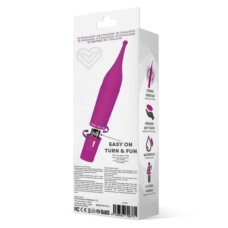 LATETOBED - DRIMY ESTIMULADOR EASY QUICK SILICONA PÚRPURA