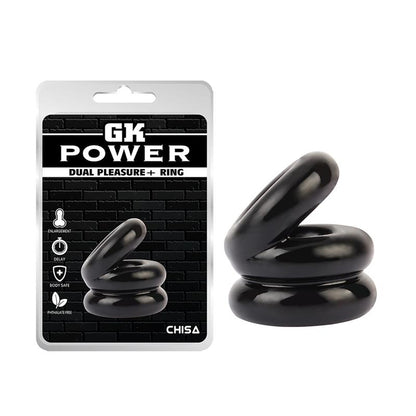 CHISA - DUAL PLEASURE+ ANILLO PARA PENE Y TESTICULOS