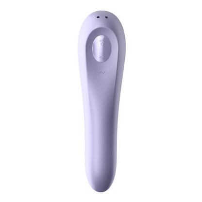 SATISFYER - DUAL PLEASURE APP VIBRADOR Y SUCCIONADOR DE AIRE PULSADO RECARGABLE MAUVE