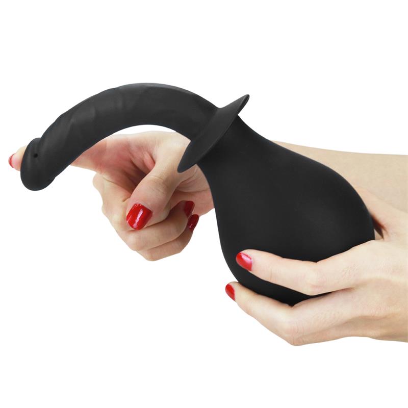 LOVETOY - DUCHA ANAL DELUXE DOUCHE NEGRO