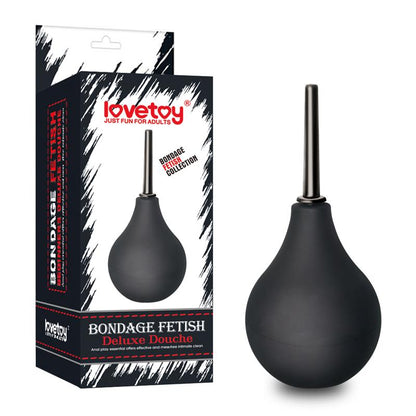 LOVETOY - DUCHA ANAL DELUXE DOUCHE NEGRO