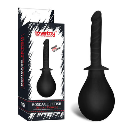 LOVETOY - DUCHA ANAL DELUXE DOUCHE NEGRO