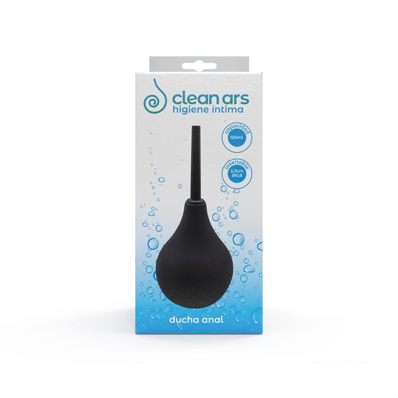 BODY ARS - DUCHA ANAL NEGRA 120 ML.