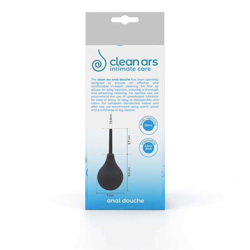 BODY ARS - DUCHA ANAL NEGRA 120 ML.
