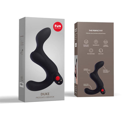 FUN FACTORY - DUKE VIBRADOR PROSTÁTICO BLACK