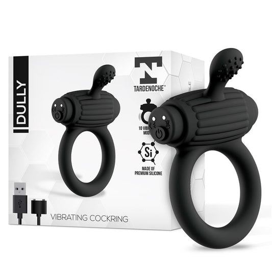 TARDENOCHE - DULLY ANILLO VIBRADOR SILICONA USB MAGNÉTICO