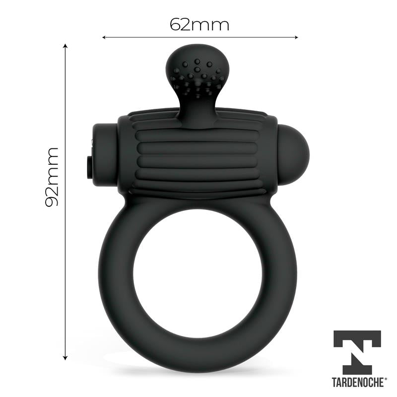 TARDENOCHE - DULLY ANILLO VIBRADOR SILICONA USB MAGNÉTICO