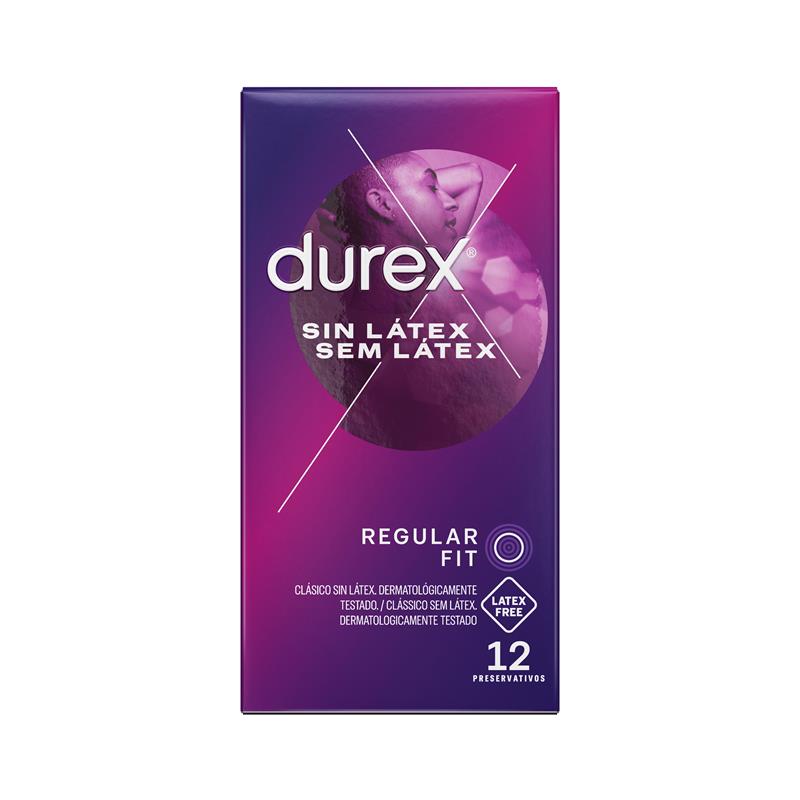 DUREX - PRESERVATIVOS SIN LÁTEX 12 UD
