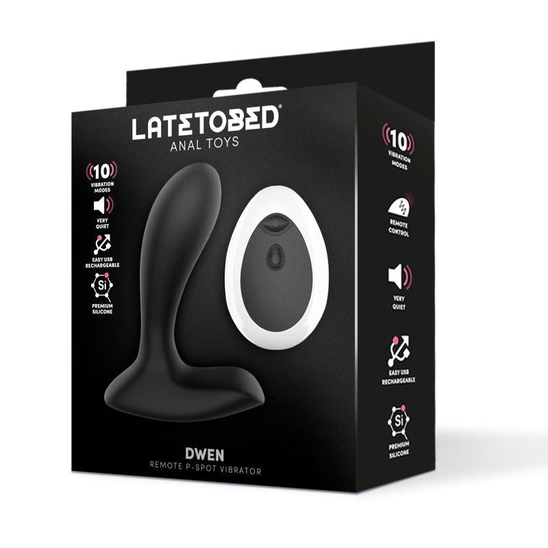 LATETOBED - DWEN ESTIMULADOR PROSTÁTICO USB CON CONTROL REMOTO