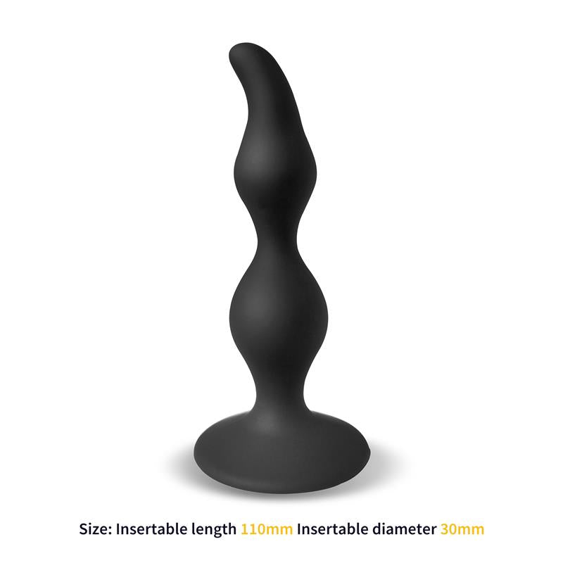 AFTERDARK - DYLAMIC PLUG ANAL SILICONA 11 CM X 3 CM