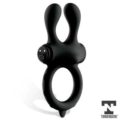 TARDENOCHE - EARZY ANILLO VIBRADOR CON CONTROL REMOTO USB MAGNÉTICO SILICONA