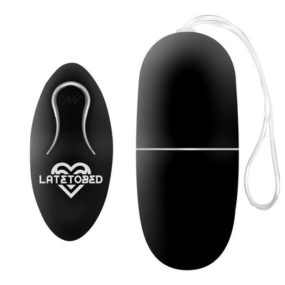 LATETOBED - ECOBLACK HUEVO VIBRADOR CON CONTROL REMOTO