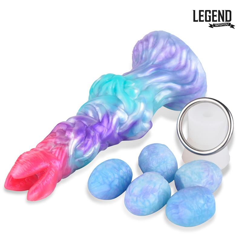 LEGEND - EGGRYPHON DILDO OVIPOSITOR SILICONA LÍQUIDA 20 CM