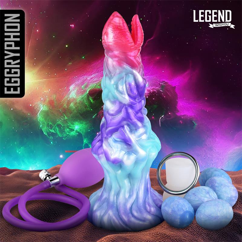 LEGEND - EGGRYPHON DILDO OVIPOSITOR SILICONA LÍQUIDA 20 CM
