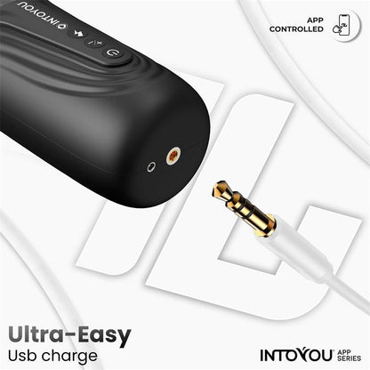 INTOYOU APP SERIES - EGOR MASTURBADOR MASCULINO CON ROTACIÓN Y THRUSTING CON APP