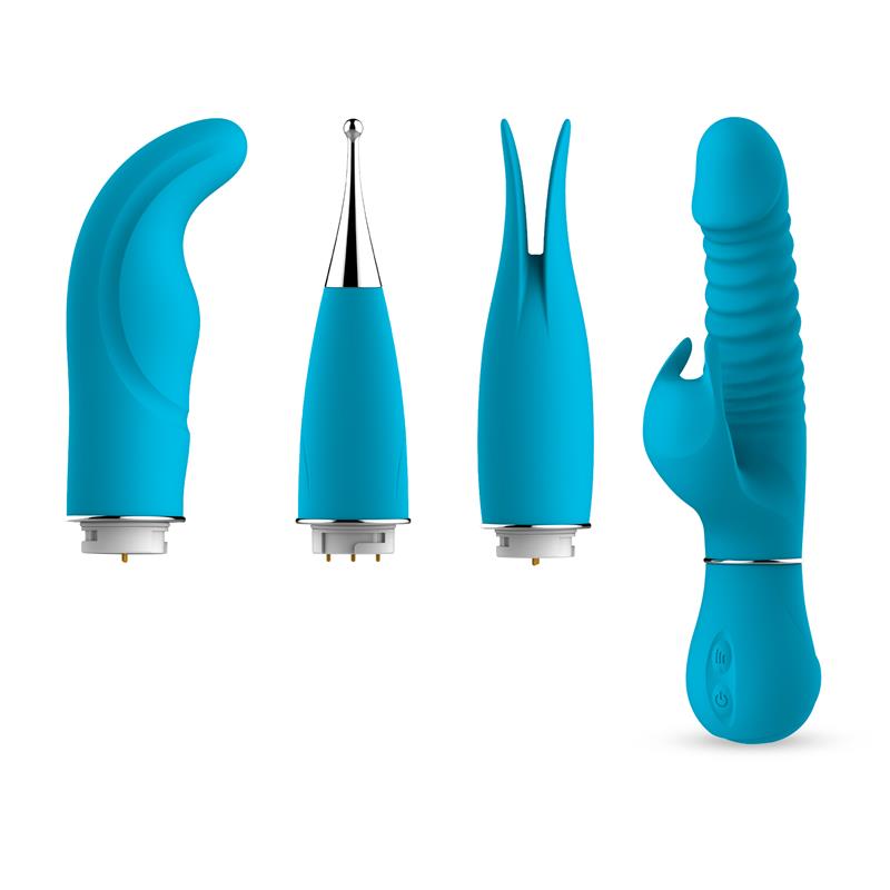 ENGILY ROSS - EIVIAN SET 4 PIEZAS INTERCAMBIABLES VIBRACIÓN Y THRUSTING