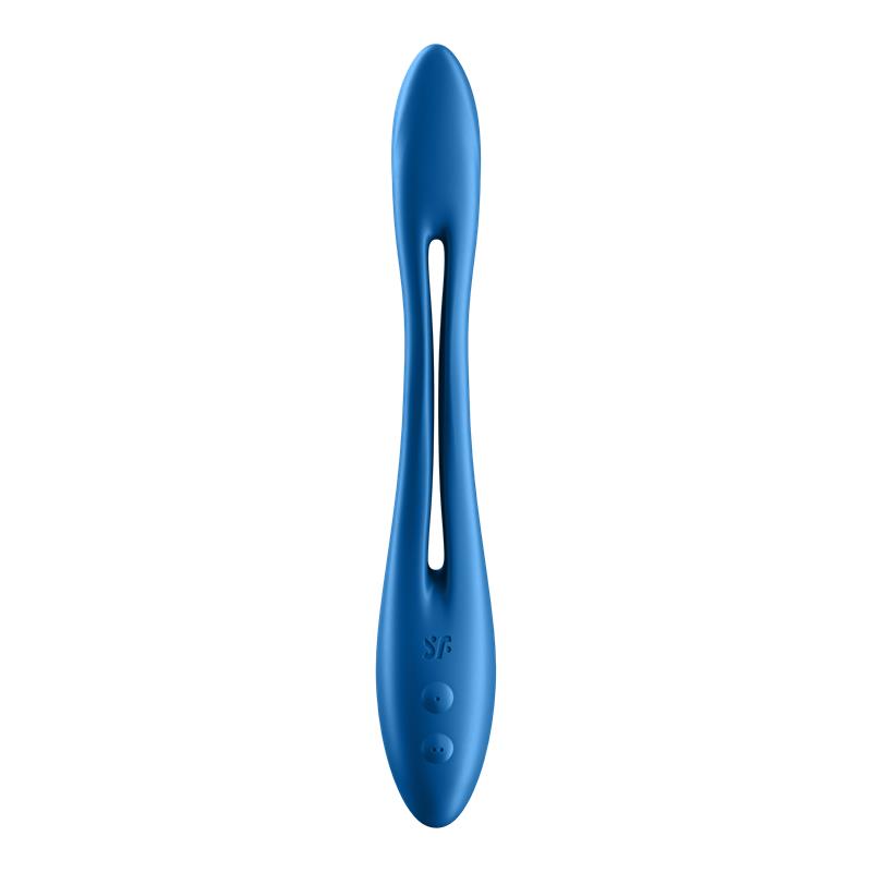 SATISFYER - ELASTIC GAME ESTIMULADOR FLEXÍVEL AZUL