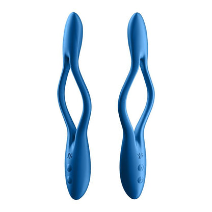 SATISFYER - ELASTIC GAME ESTIMULADOR FLEXÍVEL AZUL