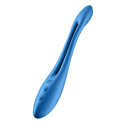 SATISFYER - ELASTIC GAME ESTIMULADOR FLEXÍVEL AZUL