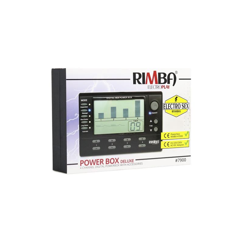 ELECTRO PLAY - ELECTRO SEX POWER BOX SET CON LCD