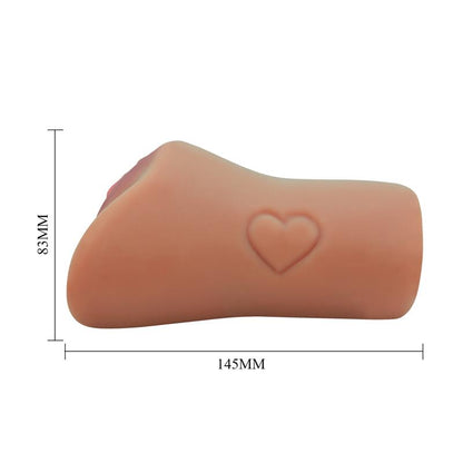 CRAZY BULL - SCARLET VAGINA Y ANO DISEÑO CON UN CORAZÓN NATURAL