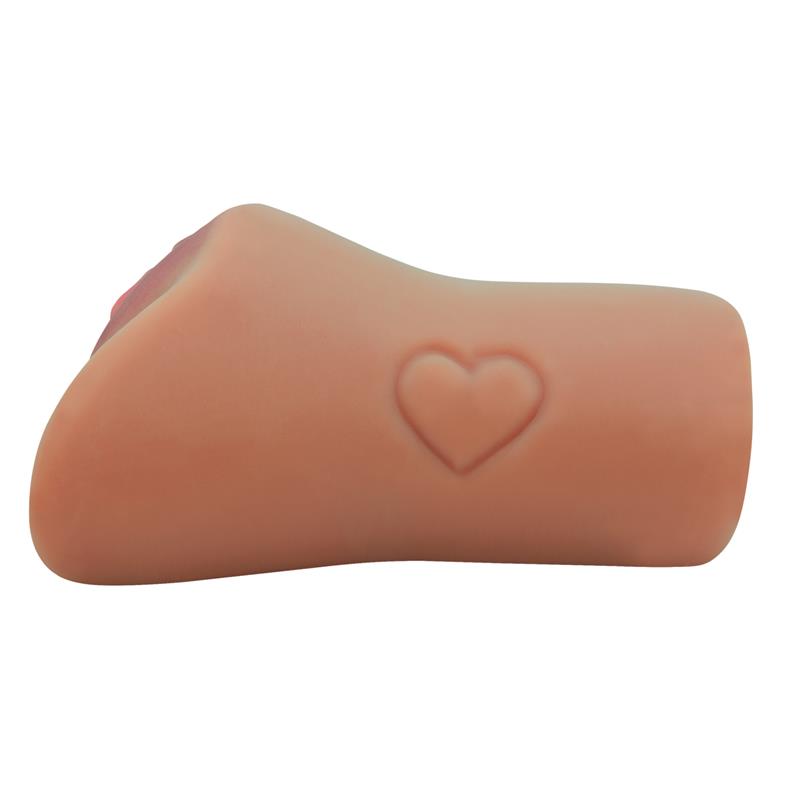 CRAZY BULL - SCARLET VAGINA Y ANO DISEÑO CON UN CORAZÓN NATURAL