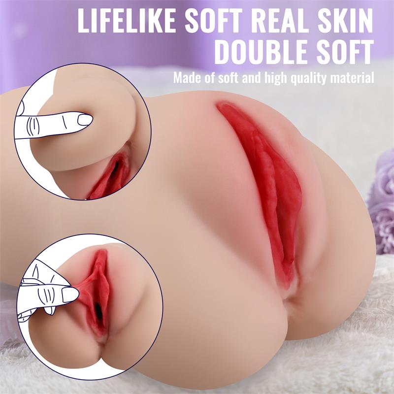 XISE - ELIZA VAGINA Y ANO CON VIBRACIÓN, THRUSTING Y APP 1.83 KG