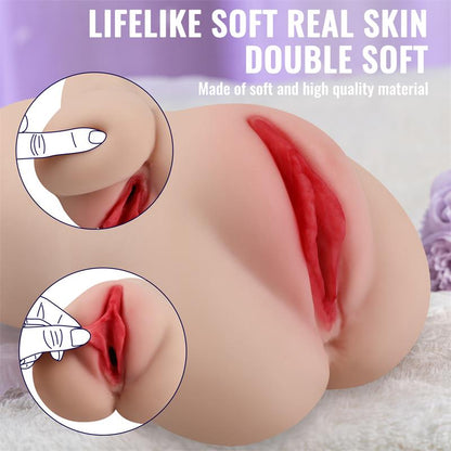 XISE - ELIZA VAGINA Y ANO CON VIBRACIÓN, THRUSTING Y APP 1.83 KG