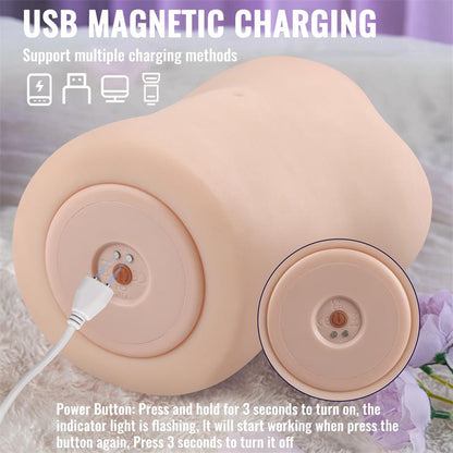 XISE - ELIZA VAGINA Y ANO CON VIBRACIÓN, THRUSTING Y APP 1.83 KG