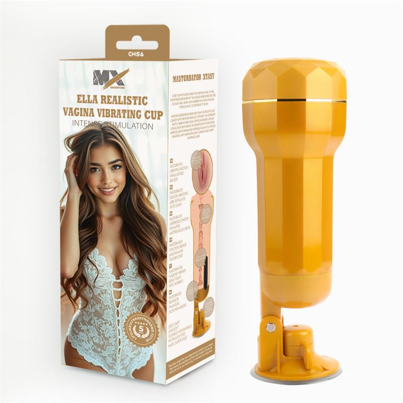 CHISA - ELLA MASTURBADOR VAGINA REALISTA CON VIBRACIÓN