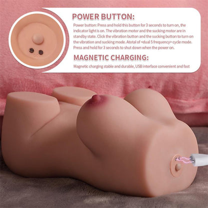XISE - ELROY MINI TORSO CON THRUSTING Y VIBRACIÓN 1.63 KG