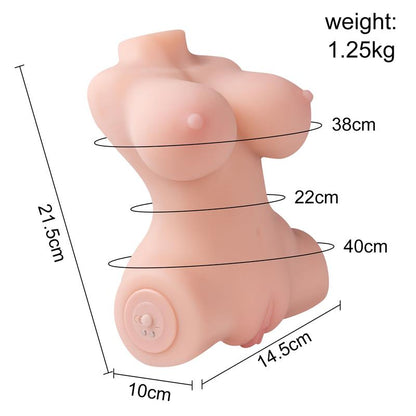 XISE - ELU MINI TORSO CON VIBRACIÓN 1.25 KG