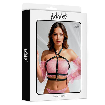 ADALET LINGERIE - ELVA ARNÉS DE PECHO CUERO VEGANO TALLA ÚNICA