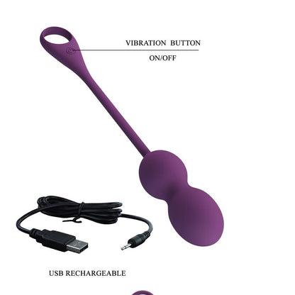 PRETTYLOVE - ELVIRA BOLAS KEGEL CON VIBRACIÓN Y APP