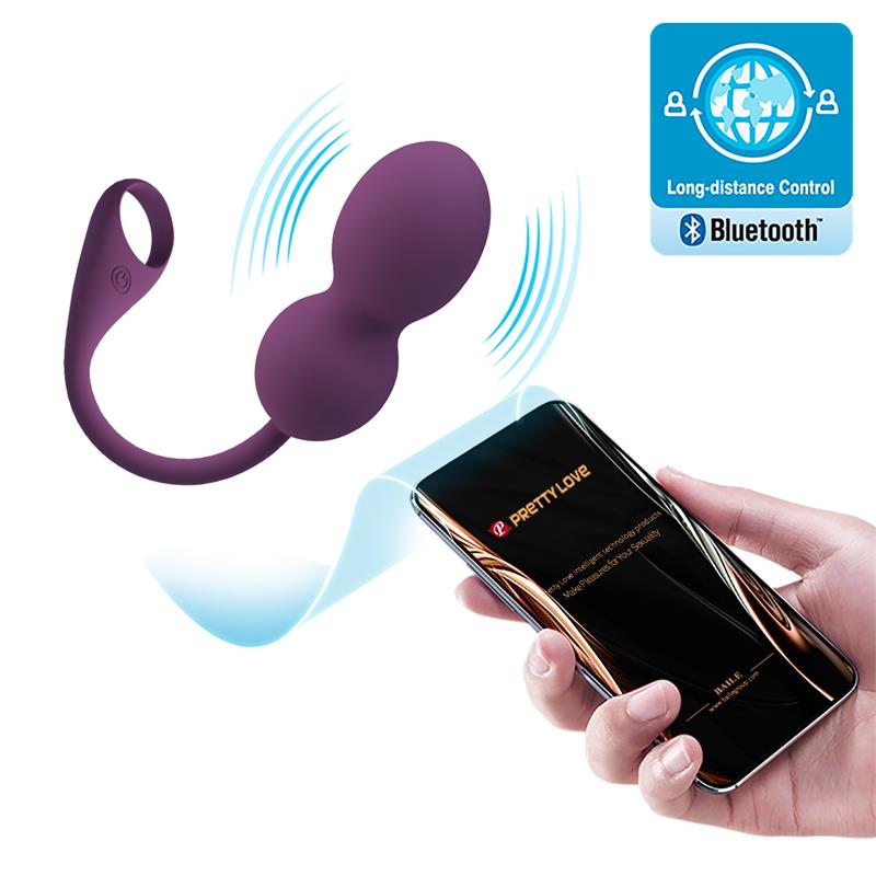 PRETTYLOVE - ELVIRA BOLAS KEGEL CON VIBRACIÓN Y APP