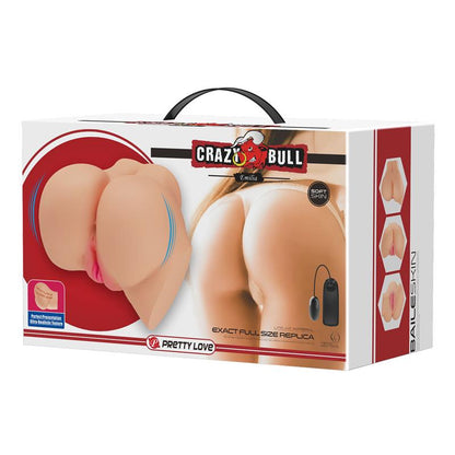 CRAZY BULL - EMILIA MASTURBADOR VAGINA Y ANO CON VIBRACIÓN