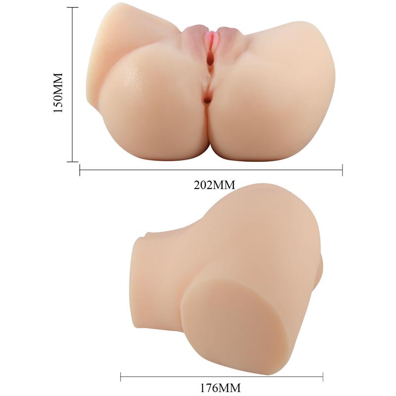 CRAZY BULL - EMILIA MASTURBADOR VAGINA Y ANO CON VIBRACIÓN